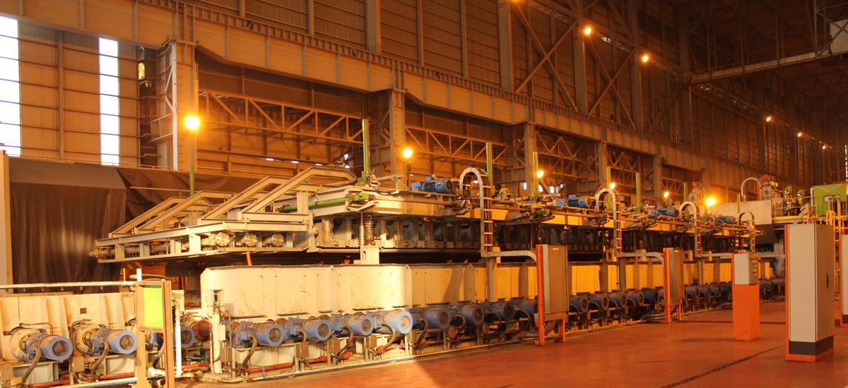 5 metre wide plate mill