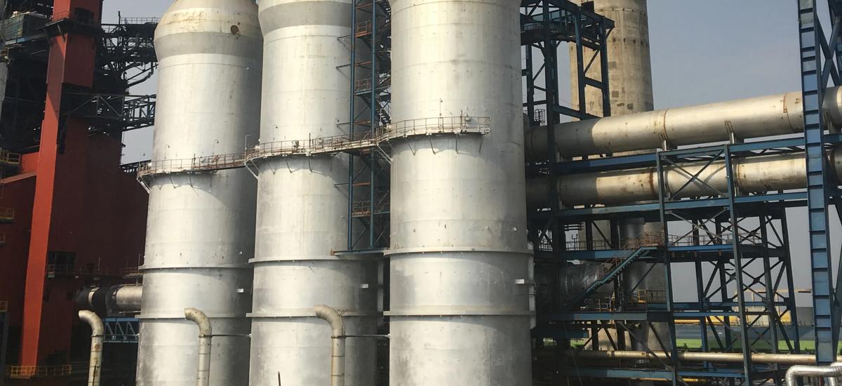 Internal combustion stoves from Primetals Technologies installed in India.