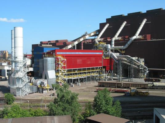 Secondary dedusting plants SEKU 2.1/2.2 for LD converter (BOF)