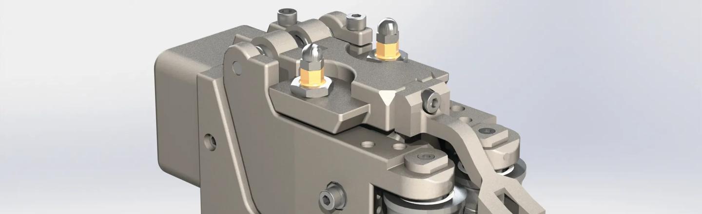 Roller entry guide for long rolling mills