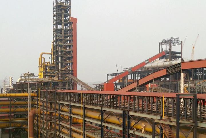 COREX®-gas based MIDREX®-plant at JSW, Vijayanagar, Toranagallu, India