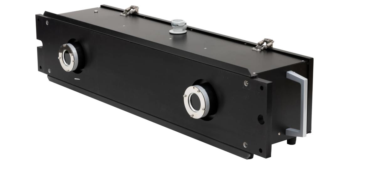 Width Gauge unit showing camera mounted to the underside