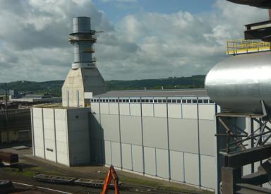 Image of outdoor dedusting facilities