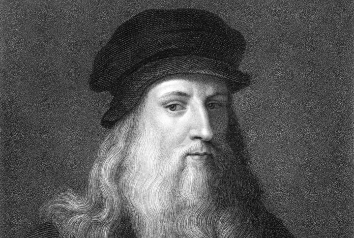 Portrait of Leonardo Da Vinci