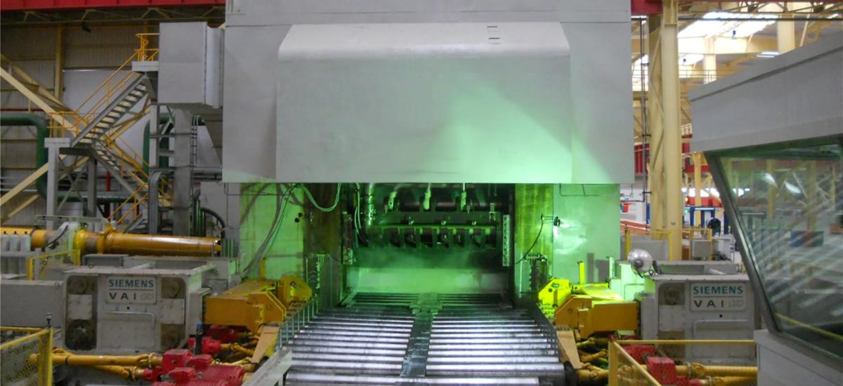 Aleris-Zhenjiang aluminium hot rolling mill