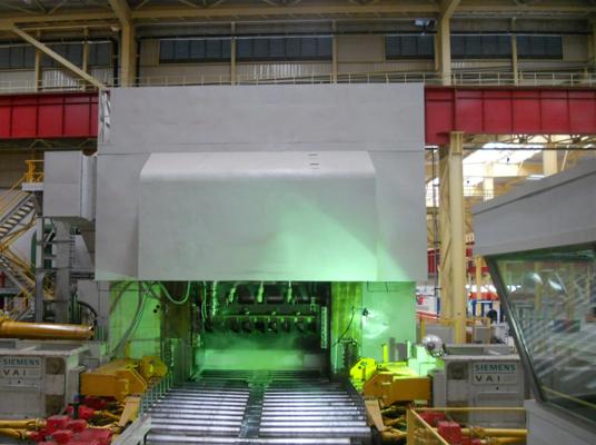 Aluminium plate mill
