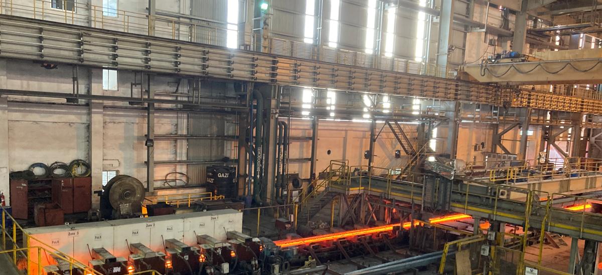 Endless Bar Production inductive heater