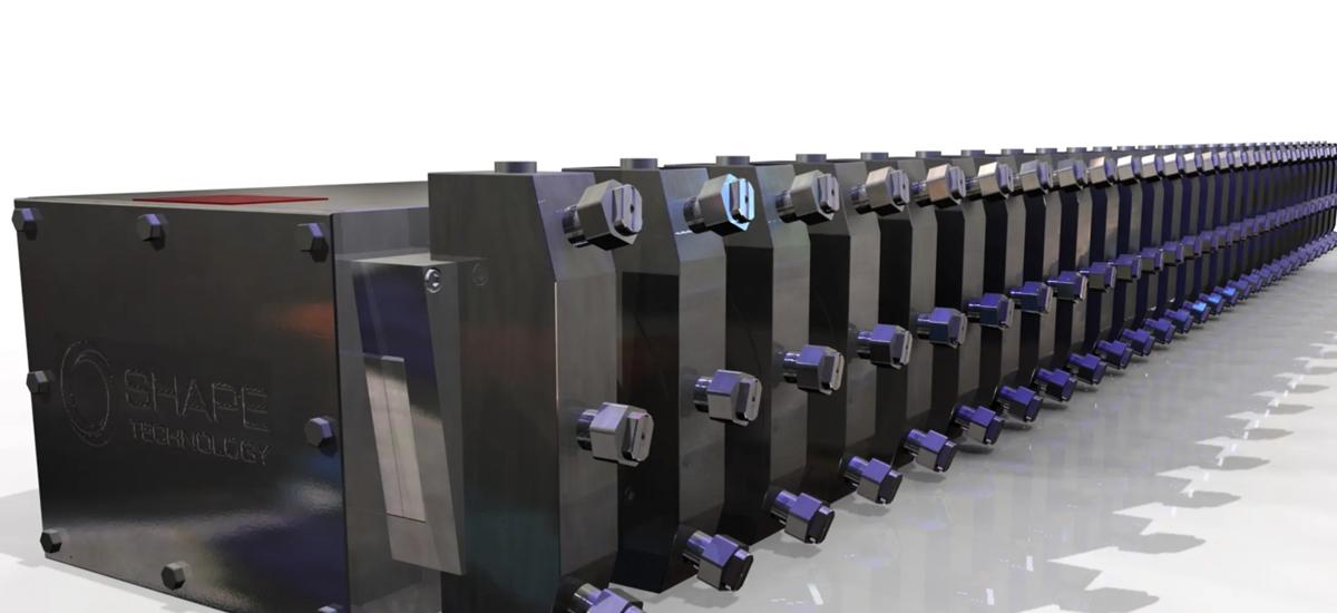 ISV Sprays from Primetals Technologies. They are part of a roll coolant spray system to be installed by Primetals Technologies in the Aluminum hot strip mill of Novelis´ Yeongju plant in Korea