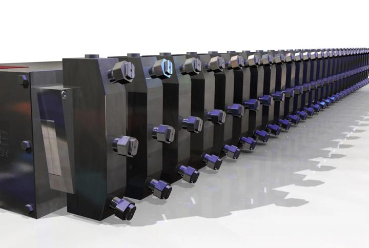 ISV Sprays from Primetals Technologies. They are part of a roll coolant spray system to be installed by Primetals Technologies in the Aluminum hot strip mill of Novelis´ Yeongju plant in Korea