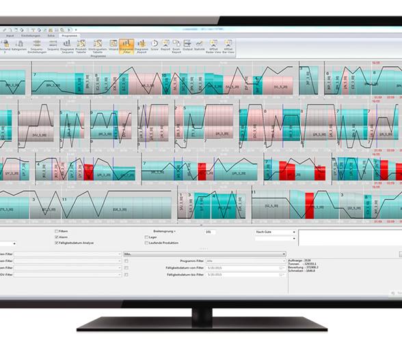 Screenshot of software Production Management Liquid and Solid