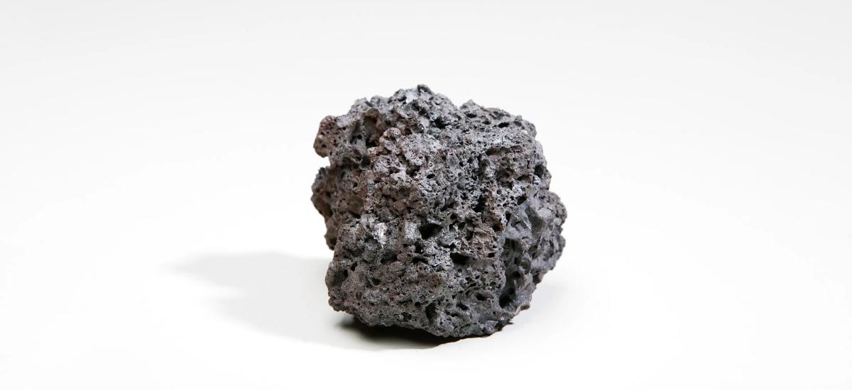Detailed image of iron ore sinter