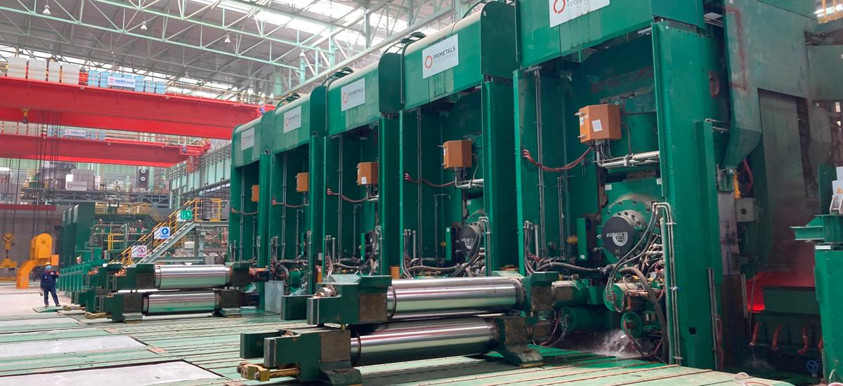 Arvedi ESP line supplied by Primetals Technologies to steel complex in Hebei Province, China produced the first coil in April 2021.