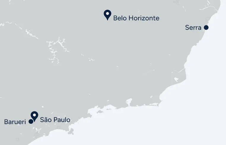 Primetals Technologies locations in the Brazil