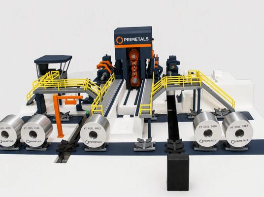 Primetals Technologies hands-on 3D printed mill models