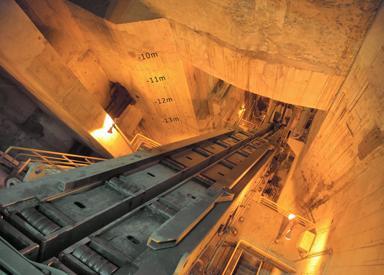 1-strand vertical slab caster