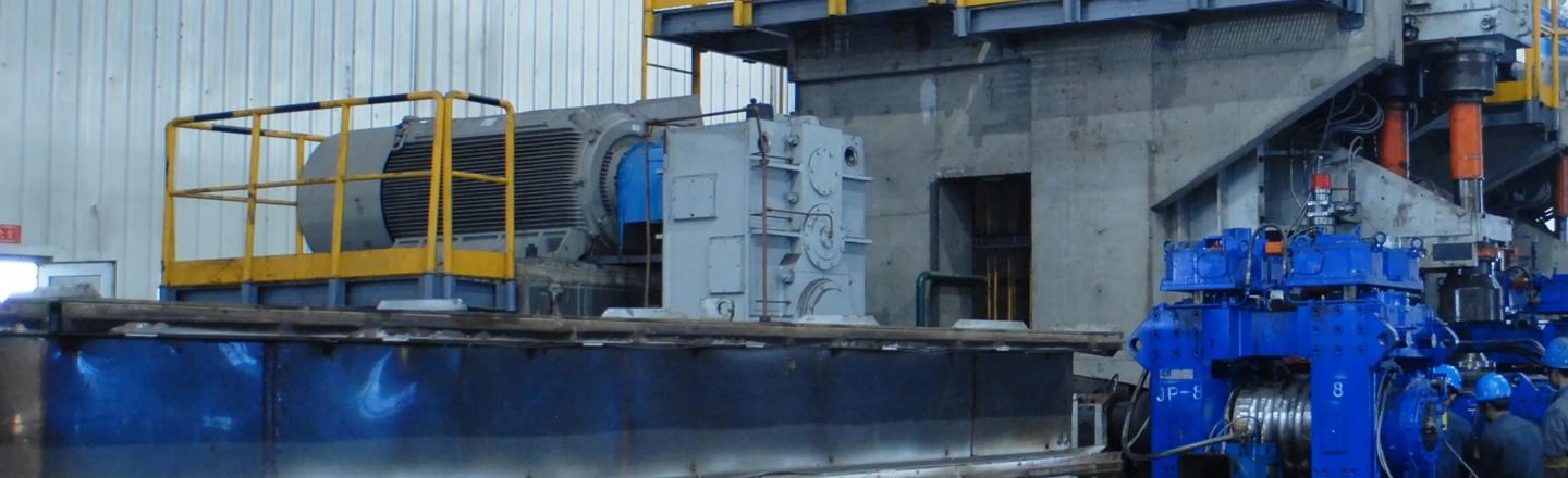 Cooling bed at Tata Steel bar mill
