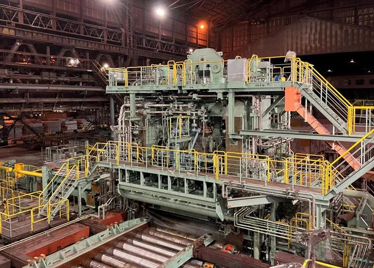 Primetals Technologies has recently received the FAC for a new plate finishing mill implemented at Kobe Steel’s Kakogawa Works. Copyright: Kobe Steel