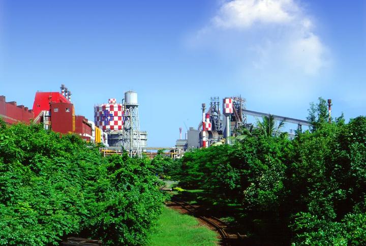 China Steel Corporation’s iron- and steelmaking plants in Kaohsiung, Taiwan. 