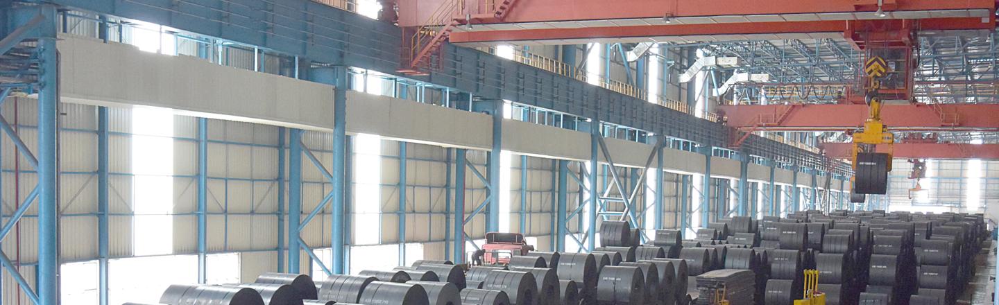 Coil storage area