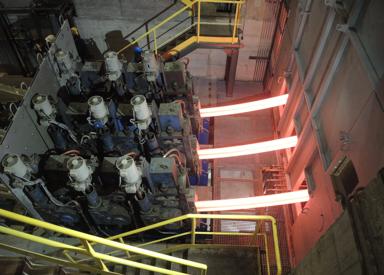 Three-strand continuous billet caster from Primetals Technologies at the Bolzano plant site of Italian steel producer Acciaierie Valbruna S.p.A.