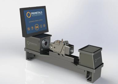 Advanced Optics System for guide alignment in rolling mills, using machine vision to improve setup accuracy and repeatability.