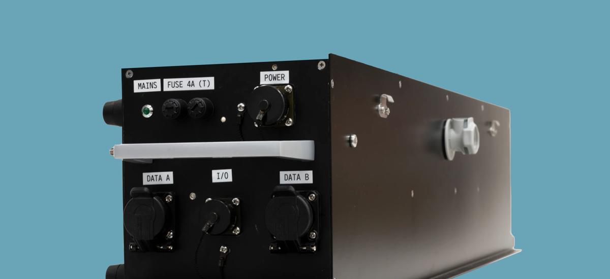 width gauge unit showing control panel