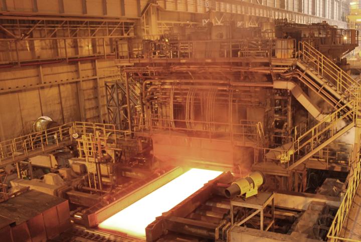 5 metre wide steel plate mill