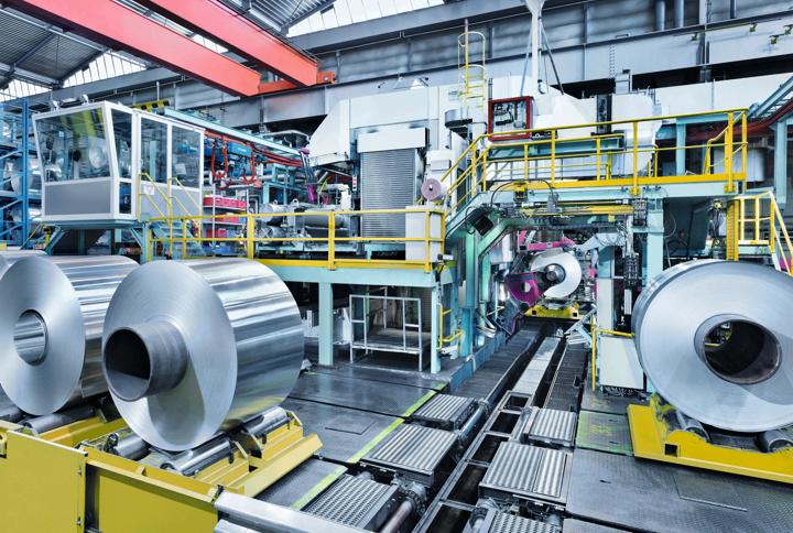 Aluminum strip production at AMAG rolling GmbH