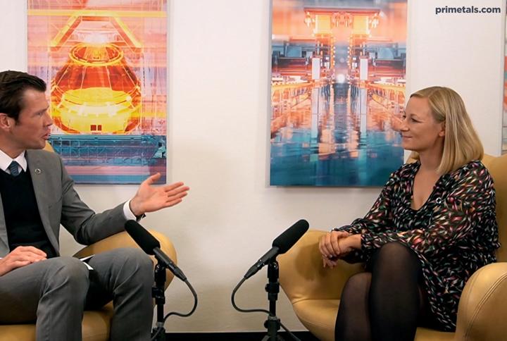 Image of Pioneers Talk host and interviewee Claudia Hemmelmeir
