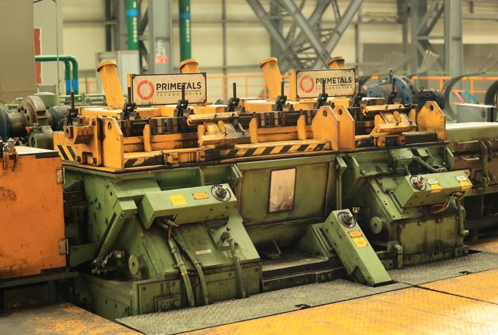 Morgan Reducing/Sizing Mill at Walsin Lihwa's stainless steel bar and wire rod mill in Yantai, China