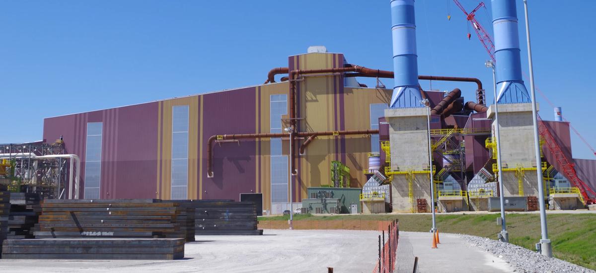 Dedusting plant for electric arc furnace at Outokumpu in Albama, United States