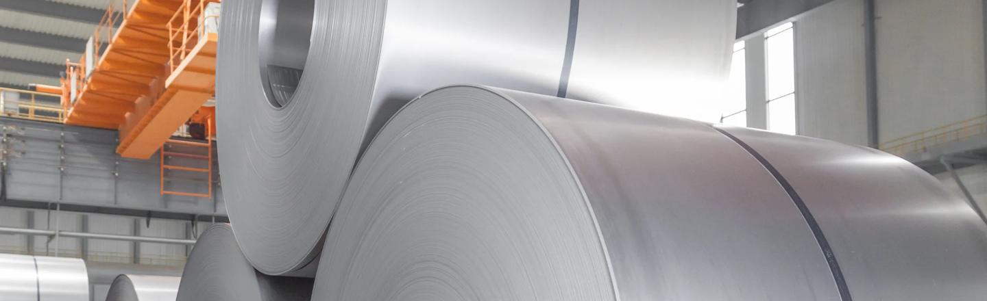 Tangshan Iron & Steel, China, cold rolled steel coil storage