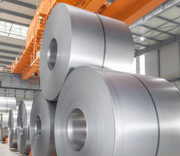 Tangshan Iron & Steel, China, cold rolled steel coil storage