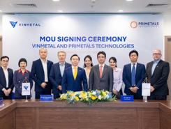 VinMetal and Primetals Technologies have signed a Memorandum of Understanding (MoU) for a major greenfield investment in a large-scale integrated steel plant complex in Vietnam.  