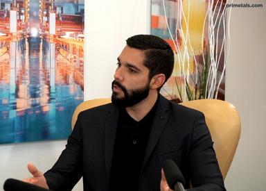 Image of Pioneers Talk guest Hugo Veiga from Metallurgical Services at Primetals Technologies