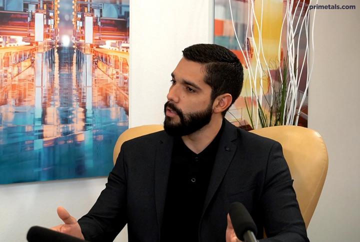 Image of Pioneers Talk guest Hugo Veiga from Metallurgical Services at Primetals Technologies