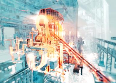 Graphic rendering of the EAF Quantum electric arc furnace