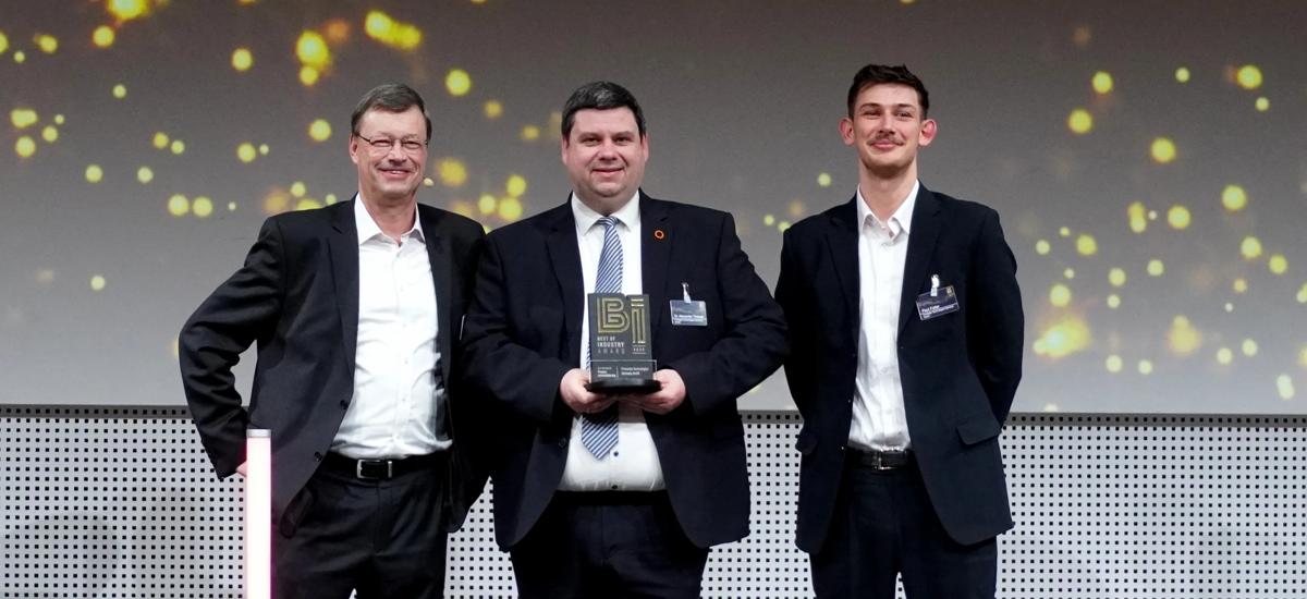 Primetals Technologies receives the “Best of Industry” award for the Central Operation Cockpit (COC). 