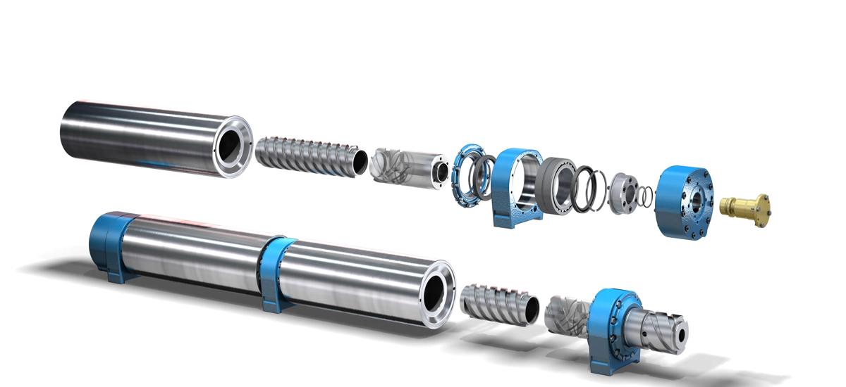 EcoStar Roller disassembled