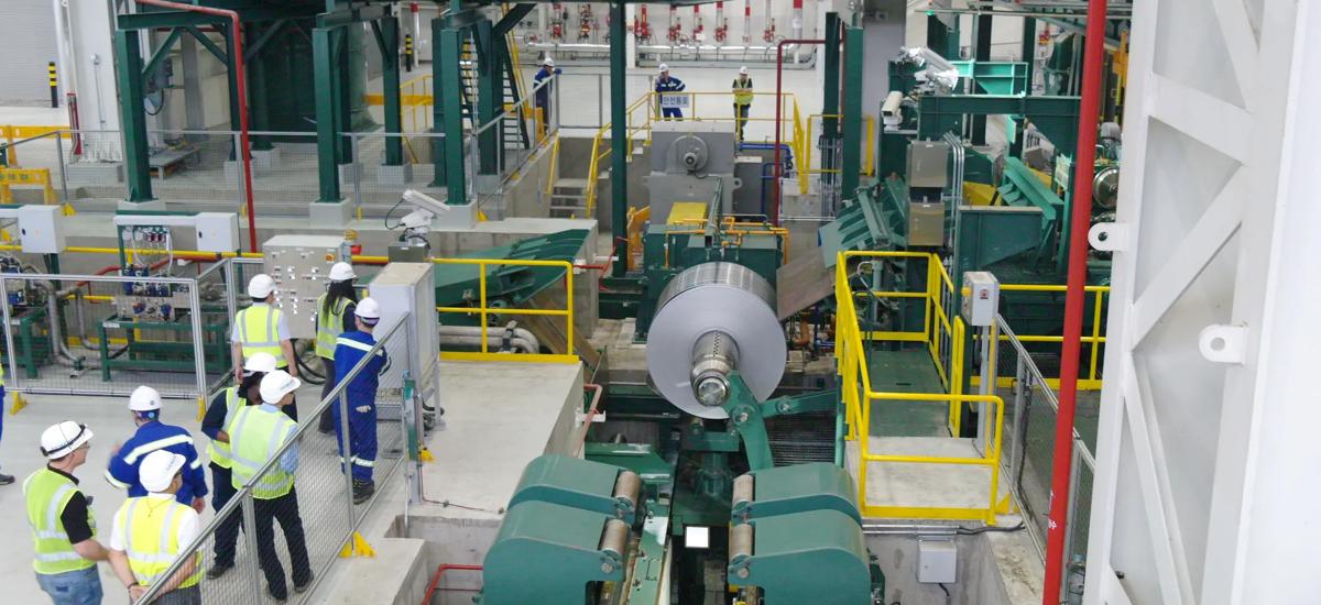 New 3 Stand Hot Finishing Mill