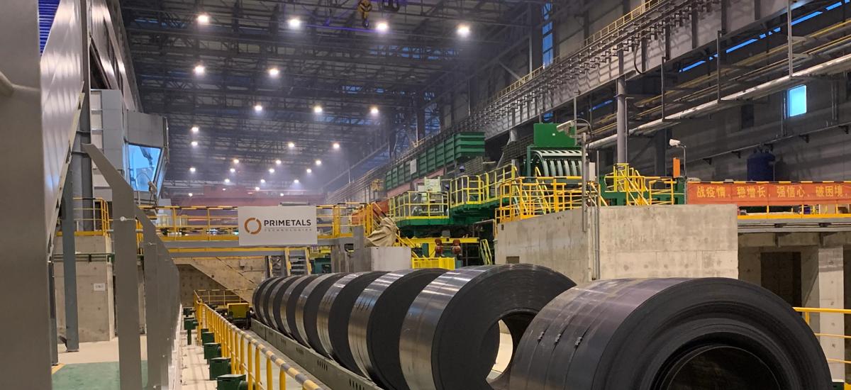 Coils produced directly during first heat of the minimill for flat products by Primetals Technologies