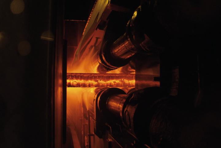 A view of the S5 cold rolling mill. Primetals Technologies will upgrade the mill with hot edge inductors. 