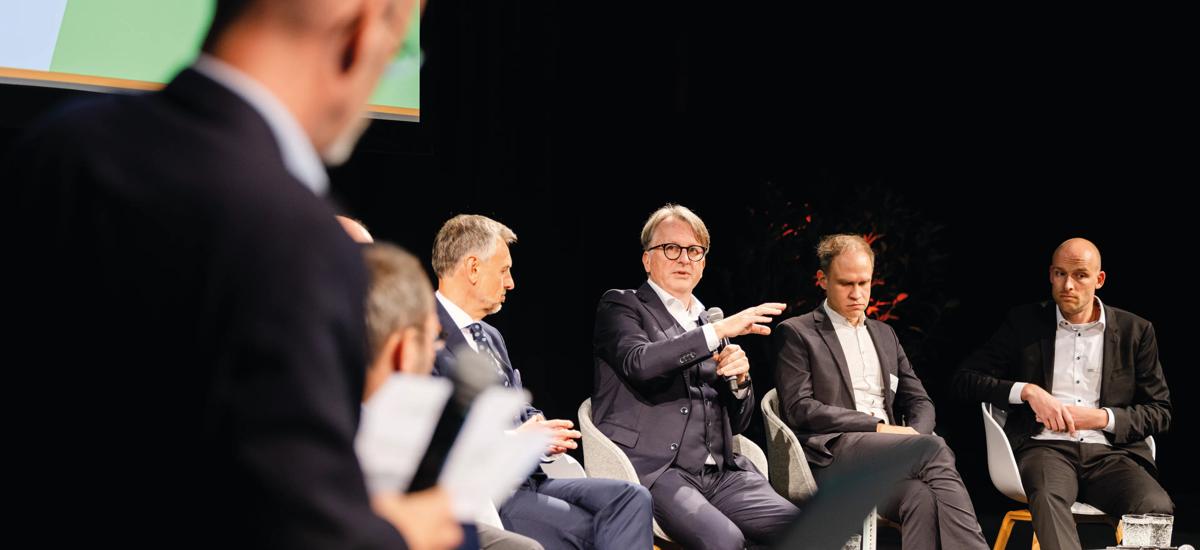 Panel discussion featuring Dr. Alexander Fleischanderl and Kurt Herzog from Primetals Technologies