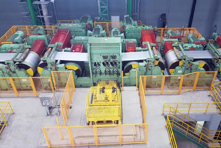 Continuous pickling line (CPL) supplied by Primetals Technologies for the new production plant in Caofeidian of Chinese steel producer Shougang Jingtang United Iron & Steel Co., Ltd. (Shougang Jingtang)