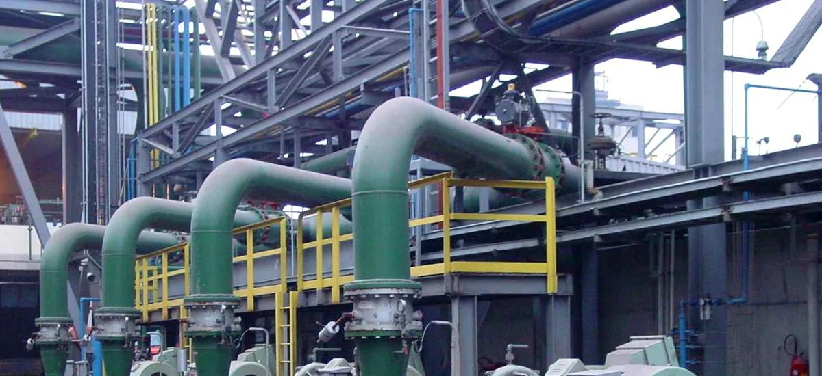 Water treatment plant pump station