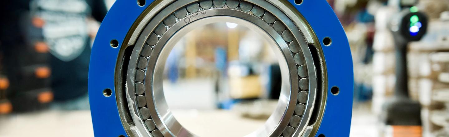 extra long-life bearing unit for continuous casters