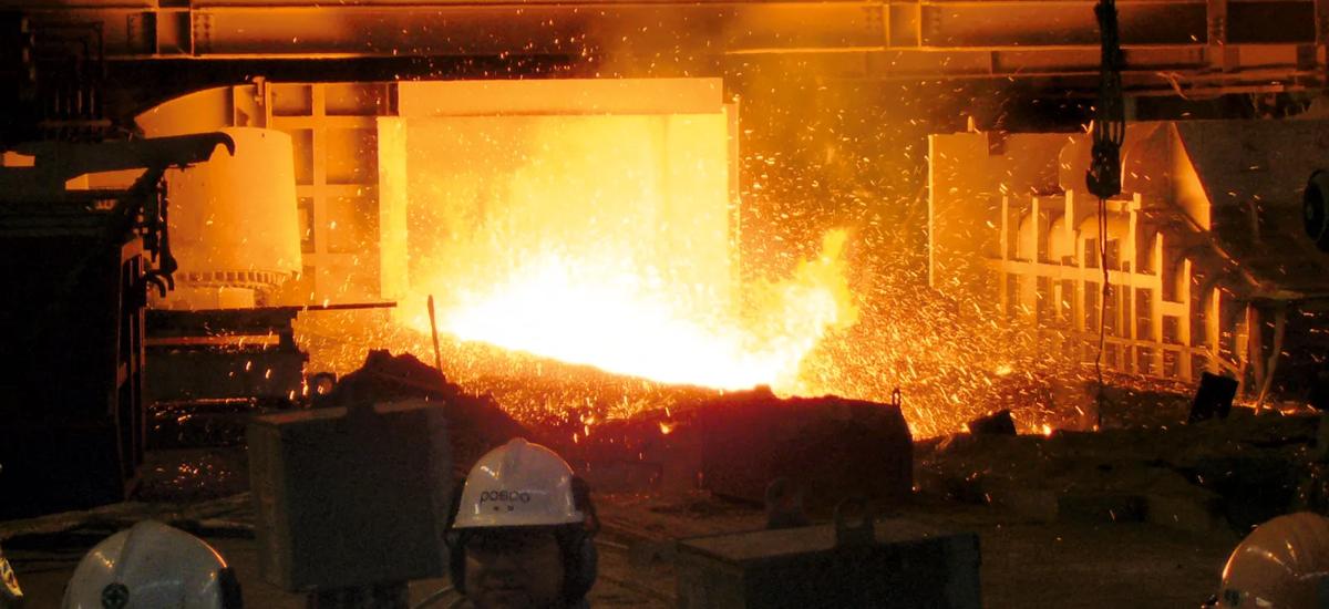 First tapping of hot metal from a FINEX® plant