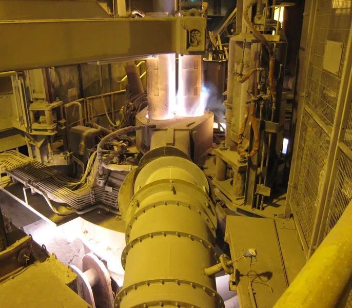 Dedusting system at Salzgitter