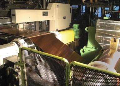 Copper rolling mill