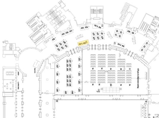 Seaisi Floor Plan with Primetals Technologies Booth